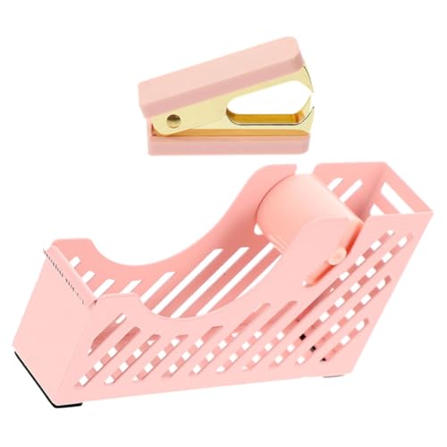 HAPINARY 1 Set Nagelheber Klebeband Sitz Schreibwaren Set, Heftklammerentferner, Klebebandspender, Schreibtisch Hefterentferner, Bürobedarfsset, Schreibtisch Zubehörset, Büro von HAPINARY