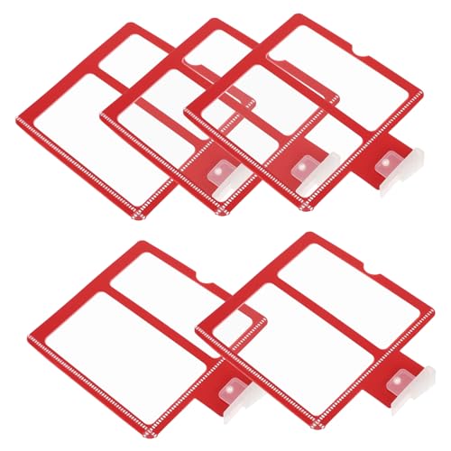 HAPINARY 1 Set Schilderhalter Ständer Schilderdisplay Clips Werbeschilder Etikettenclips Schilderhalterclip Aus Kunststoff Schilderhalter Warendisplay Mehrzweckclips von HAPINARY