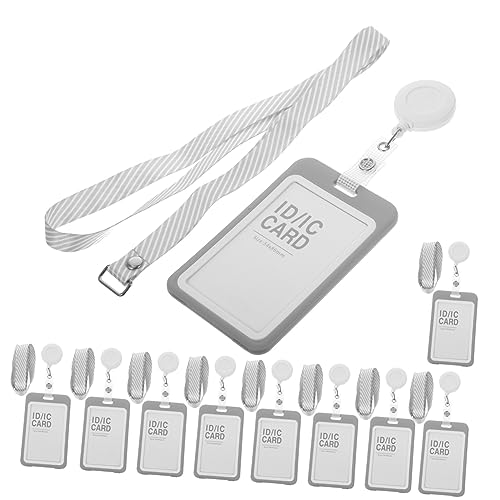 HAPINARY 10 Sets Teleskop Lanyard Brustplatten Set, Transparente Hüllen Für Karten, Spielkartenhüllen, Ausweishüllen, Ausweishalter, Ausweishalter, Kartenschutz, Kleine Kartenhüllen, HAPINARY 10 Sets Teleskop Lanyard Brustplatten Set, Transparente Hüllen Für Karten, Spielkartenhüllen, Ausweishüllen, Ausweishalter, Ausweishalter, Kartenschutz, Kleine Kartenhüllen, von HAPINARY
