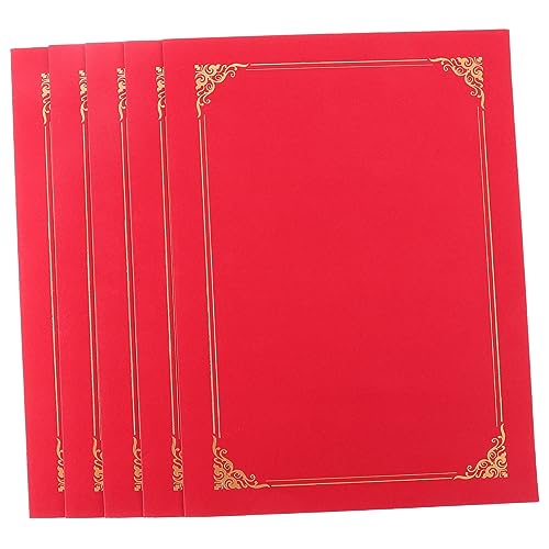HAPINARY 10 Stück Präsentationszertifikatsmappe, Berichtshülle, Papierzertifikatsumschlag, Zertifikatshüllen, Zertifikatshalter, Auszeichnungszertifikatshülle, Papier, Auszeichnungshalter, HAPINARY 10 Stück Präsentationszertifikatsmappe, Berichtshülle, Papierzertifikatsumschlag, Zertifikatshüllen, Zertifikatshalter, Auszeichnungszertifikatshülle, Papier, Auszeichnungshalter, von HAPINARY