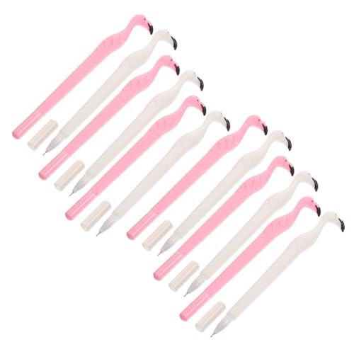 HAPINARY 12 Stück Kunststoff Stift Mit Feiner Spitze, Zeichenstift, Cartoon Gelstift, Cartoon Schreibstift, Stiftnachfüllung, Zeichenstift, Git Stift, Kinder Schreibwaren, Studenten von HAPINARY