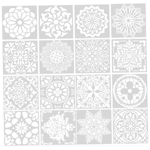 HAPINARY 16 Stück Blumenschablonen Wiederverwendbare Malschablonen Malvorlage Sprühschablonen Zeichenschablone Wiederverwendbare Frühlingsschablonen Zeichenschablonen Vorlage Schablonen HAPINARY 16 Stück Blumenschablonen Wiederverwendbare Malschablonen Malvorlage Sprühschablonen Zeichenschablone Wiederverwendbare Frühlingsschablonen Zeichenschablonen Vorlage Schablonen von HAPINARY
