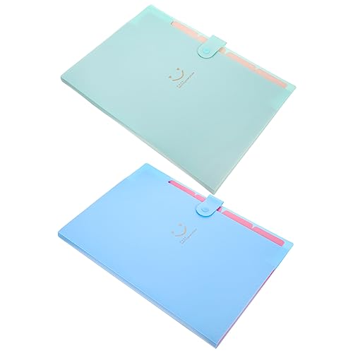 HAPINARY 2 Stücke Ordner Akkordeon Datei Veranstalter Empfang Halter Organizer Einreichung von HAPINARY