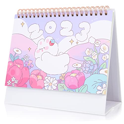 HAPINARY 2023 Tischkalender Kaninchenjahr Tischkalender Kaninchenjahr Home Kalender Flipped Design Tischkalender Tischkalender Zeitplan Tischkalender Flipped Design Tischkalender von HAPINARY