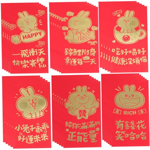 HAPINARY 30 Stück Heißprägung Rote Umschlagtasche Glücksgeldtasche Glücksgeldpakete Festival Rote Pakete Frühlingsfest Hongbao Chinesisches Neujahr Geldtaschen Geldumschlag HAPINARY 30 Stück Heißprägung Rote Umschlagtasche Glücksgeldtasche Glücksgeldpakete Festival Rote Pakete Frühlingsfest Hongbao Chinesisches Neujahr Geldtaschen Geldumschlag von HAPINARY