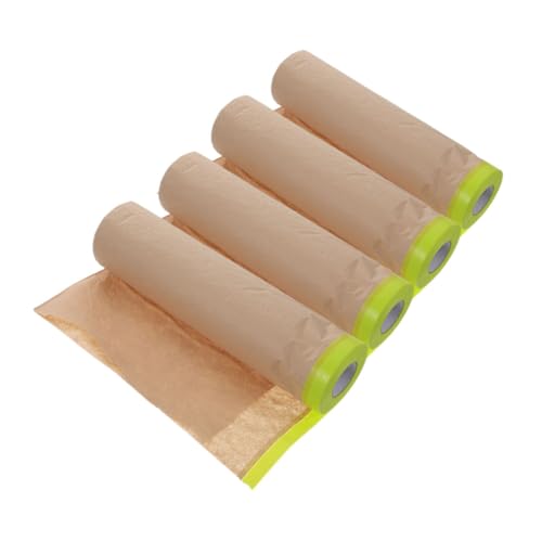 HAPINARY 4 Rollen Abdeckfolie Möbelabdeckpapier Abdeckpapier Für Autolack Folienschutz Abdeckpapier Zum Lackieren Vinyl Transferpapier Abdeckpapier Schutzpapier HAPINARY 4 Rollen Abdeckfolie Möbelabdeckpapier Abdeckpapier Für Autolack Folienschutz Abdeckpapier Zum Lackieren Vinyl Transferpapier Abdeckpapier Schutzpapier von HAPINARY