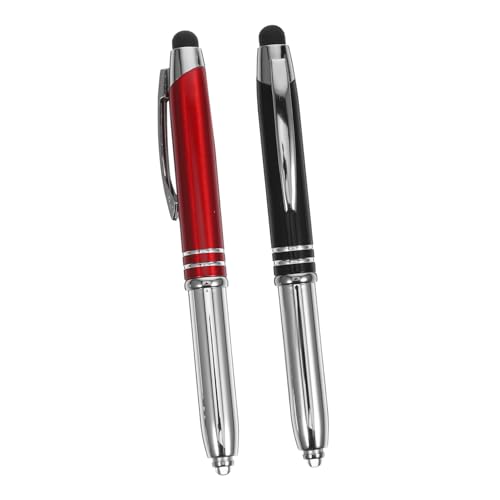 HAPINARY 4 stücke Licht Kugelschreiber Touchscreen Stift Stylus Metall Stifte Nacht Schreiben Stift Taschenlampe Stift HAPINARY 4 stücke Licht Kugelschreiber Touchscreen Stift Stylus Metall Stifte Nacht Schreiben Stift Taschenlampe Stift von HAPINARY