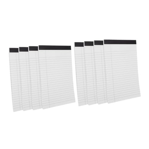 HAPINARY 8er-Pack Memo-Notizbücher juristischer Notizblock liniertes Papier für die Arbeit das Büro die Schule Reisen Notizblock Notizblock für Studenten Büroangestellte HAPINARY 8er-Pack Memo-Notizbücher juristischer Notizblock liniertes Papier für die Arbeit das Büro die Schule Reisen Notizblock Notizblock für Studenten Büroangestellte von HAPINARY