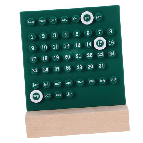 HAPINARY Datumsaufzeichnungskalender, Wiederverwendbarer Jährlicher Flip Kalender, Wiederverwendbarer Tischkalender, Tischkalender, Rotierender Tischkalender, Vintage Tischkalender, HAPINARY Datumsaufzeichnungskalender, Wiederverwendbarer Jährlicher Flip Kalender, Wiederverwendbarer Tischkalender, Tischkalender, Rotierender Tischkalender, Vintage Tischkalender, von HAPINARY