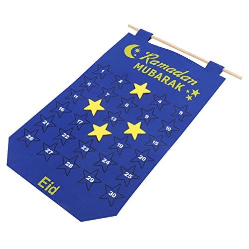 HAPINARY Filzkalender Gedenk Countdown Kalender Eid Countdown Kalender Eid Kalender Countdown Ornament Eid Mubarak Hängende Dekorationen Ramadhan Festival Countdown Kalender Poster HAPINARY Filzkalender Gedenk Countdown Kalender Eid Countdown Kalender Eid Kalender Countdown Ornament Eid Mubarak Hängende Dekorationen Ramadhan Festival Countdown Kalender Poster von HAPINARY