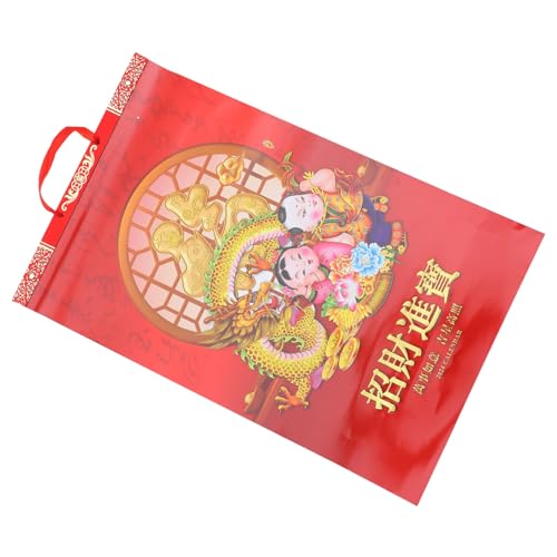 HAPINARY Jahr Des Drachen Kalender, Traditioneller Chinesischer Kalender, Wandkalender, Chinesisches Neujahrsfest, Hängende Neujahrsdekorationen, Frühlingsfest Planer, Frühlingsfest HAPINARY Jahr Des Drachen Kalender, Traditioneller Chinesischer Kalender, Wandkalender, Chinesisches Neujahrsfest, Hängende Neujahrsdekorationen, Frühlingsfest Planer, Frühlingsfest von HAPINARY