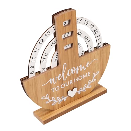 HAPINARY Kalender Ornamente Haushalt Kalender Büro Kalender Büro Tischkalender Desktop Kalender Dekorativer Tischkalender Dekorativer Tischkalender von HAPINARY