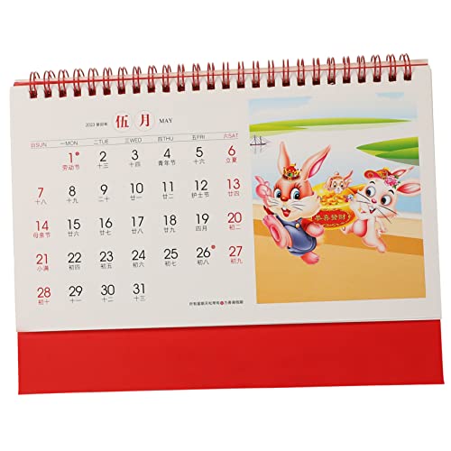 HAPINARY Niedlicher Kaninchen Tischkalender, Jahreskalender, Kalender, Haushalts Tischkalender, Praktischer Tischkalender, Tischkalender, Monatlicher Tischkalender, Minimalistischer, HAPINARY Niedlicher Kaninchen Tischkalender, Jahreskalender, Kalender, Haushalts Tischkalender, Praktischer Tischkalender, Tischkalender, Monatlicher Tischkalender, Minimalistischer, von HAPINARY