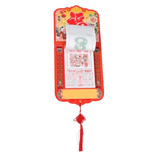HAPINARY Wandkalender Chinesisches Neujahrsdekor Chinesische Hängekalender Hängekalender Anhänger Chinesischer Traditioneller Kalender Hängender Mondkalender Mondjahr Wandkalender HAPINARY Wandkalender Chinesisches Neujahrsdekor Chinesische Hängekalender Hängekalender Anhänger Chinesischer Traditioneller Kalender Hängender Mondkalender Mondjahr Wandkalender von HAPINARY