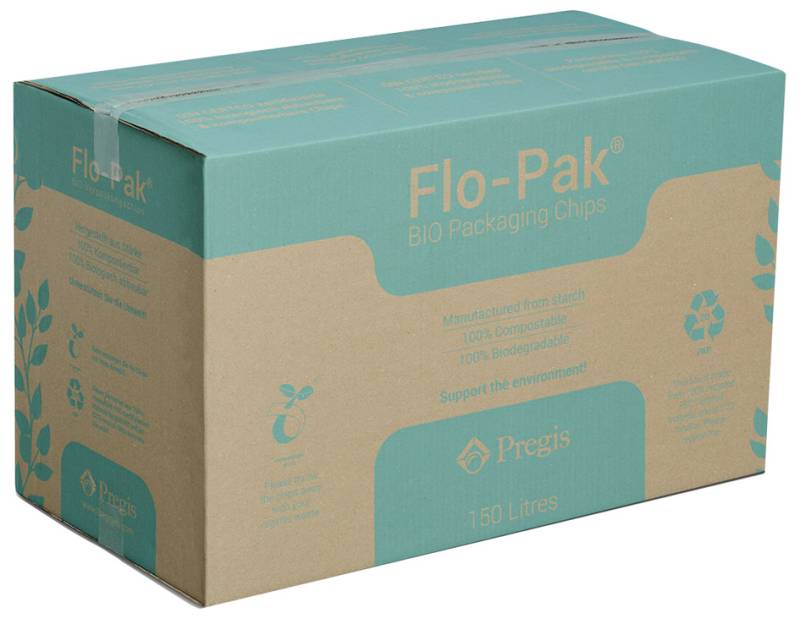 HAPPEL Füllmaterial Flo Pak Bio 8, im Karton, 150 Liter von HAPPEL