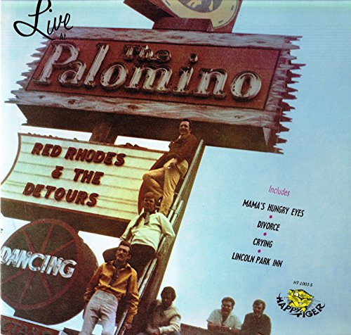 RED RHODES & THE DETOURS live at the palamino HAPPY TIGER 1003 (LP vinyl record) von HAPPY TIGER