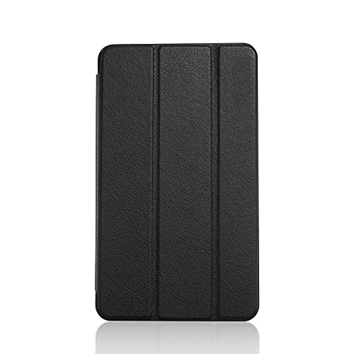 HAPPYA Smart Cover für Google Nexus 7 2nd 2013 PU Leder Tasche Folding Folio Tablet Schutzhülle Auto Sleep Wake (Color : Black) von HAPPYA
