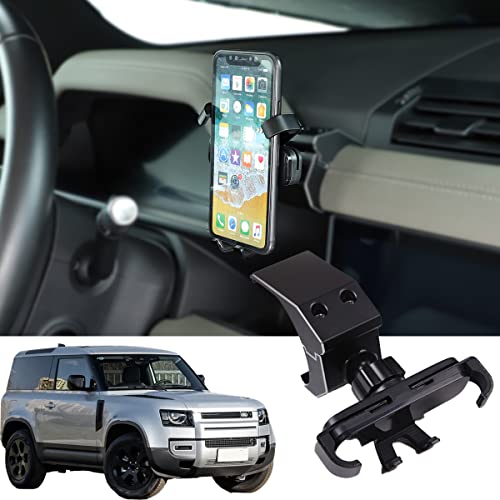 HAPPYHORSE Fit für Land Rover Defender 110 90 2020-2022 Auto Mittelkonsole Handyhalterung Land Rover Defender Spezial Handyhalterung Dekoratives Zubehör (Typ B) von HAPPYHORSE