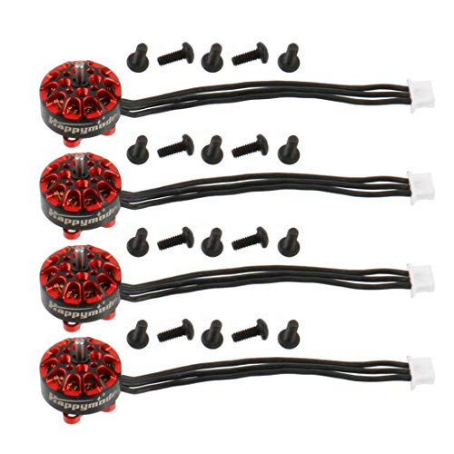 HAPPYMODEL 4 STÜCKE EX1103 1103 6000KV 7000KV 8000KV 12000KV 2-4 S Brushless Motor CW CCW für Sailfly-X Larve X Zahnstocher RC Racing Drone FPV Modelle (CCW 8000KV) von HAPPYMODEL