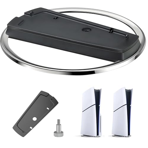 HARIKIKI Vertikaler Standfuß für PS5 Slim Disc und Digital Edition, Videospiele Zubehör mit PS5 Ständer für Playstation 5 Pro Konsole Vertikal Standfuss HARIKIKI Vertikaler Standfuß für PS5 Slim Disc und Digital Edition, Videospiele Zubehör mit PS5 Ständer für Playstation 5 Pro Konsole Vertikal Standfuss von HARIKIKI
