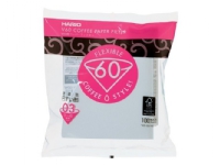 Hario V60 Filter Papers, Kaffeefilter, V60, Transparent, Weiß, 100 Stück(e) von HARIO