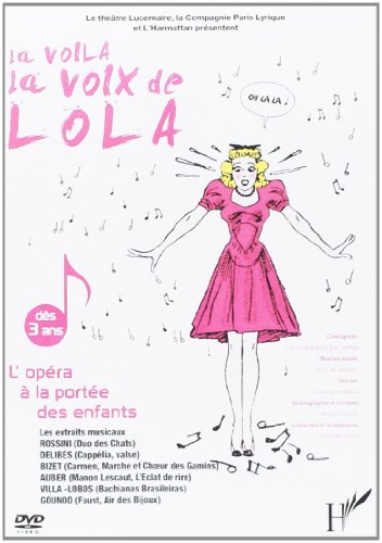 DVD la Voila la Voix de Lola von HARMATTAN