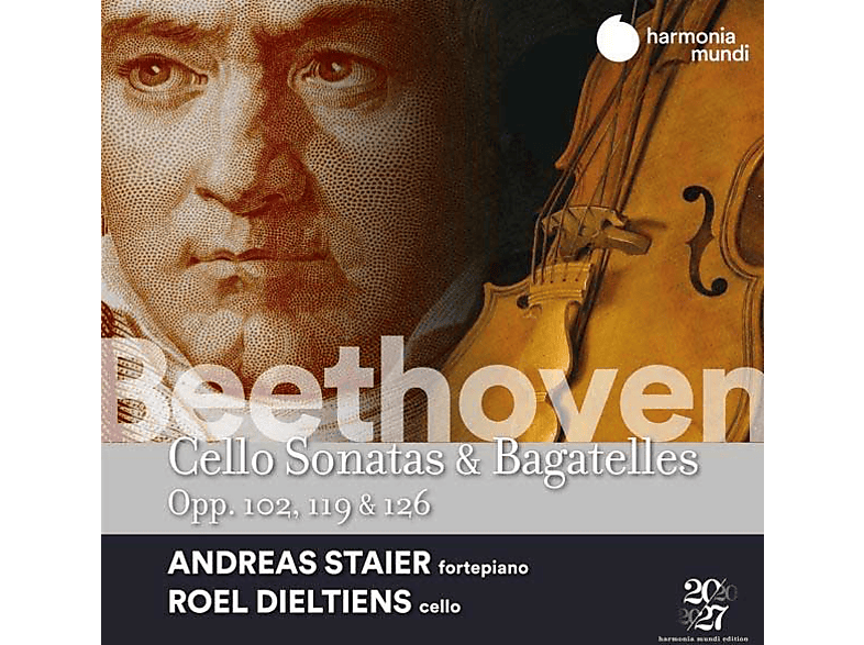Andreas Staier Roel Dieltiens - Cello Sonatas And Bagatelles (CD) von HARMONIA M