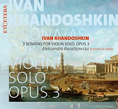 3 Sonatas for Violin Solo Op.3 von HARMONIA MUNDI