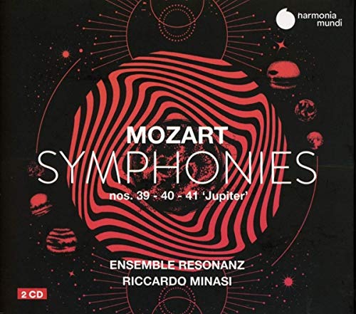 Mozart: Sinfonien Nr. 39 40 & 41 (Jupiter) von HARMONIA MUNDI