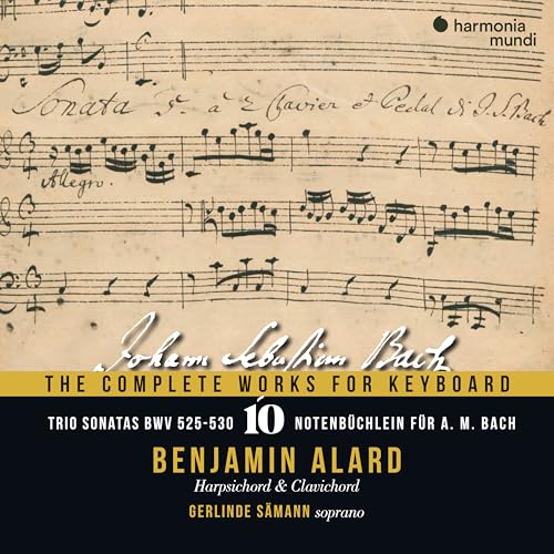 The Complete Works for Keyboard V.10 (Trio Sonatas/Notenbüchlein) von HARMONIA MUNDI