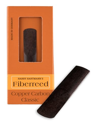Fiberreed Copper Carbon Classic Sopransaxophon (H (Hard = 3.5)) von HARRY HARTMANN'S Fiberreed
