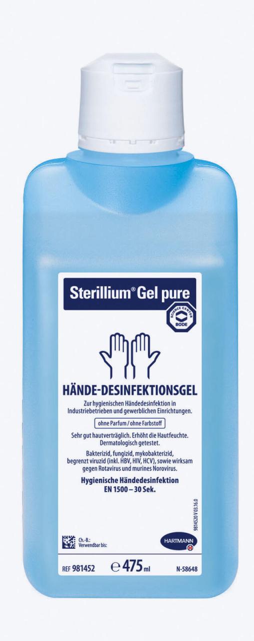 HARTMANN Händedesinfektionsgel Sterillium Gel pure 475,0 ml von HARTMANN