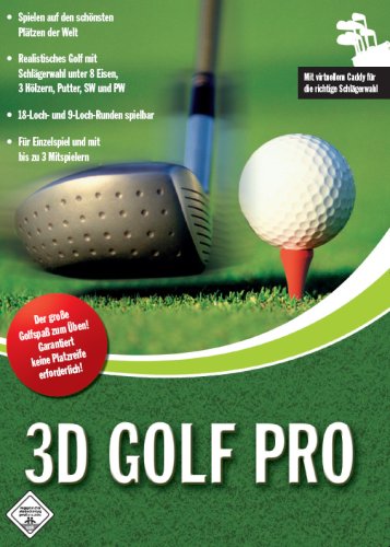 3D Golf PRO *Golf-Simulation* Win98se/ME/XP/Vista (PC) von HASA-Shop.de