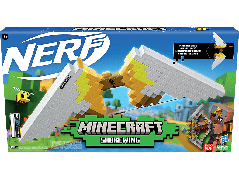 HASBRO GAMING F4733EU4 Nerf Minecraft Sabrewing Blaster Mehrfarbig HASBRO GAMING F4733EU4 Nerf Minecraft Sabrewing Blaster Mehrfarbig von HASBRO GAMING