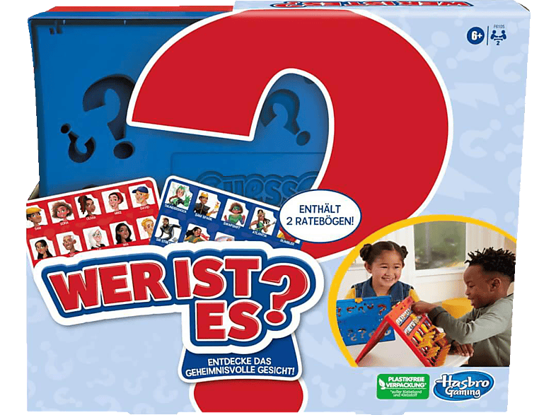 HASBRO GAMING F6105100 Wer ist es? Kinderspiel Mehrfarbig von HASBRO GAMING