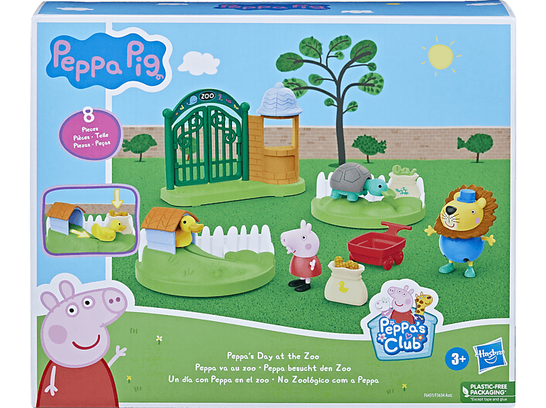 HASBRO GAMING F64315X0 Peppa besucht den Zoo Spielset, Mehrfarbig von HASBRO GAMING