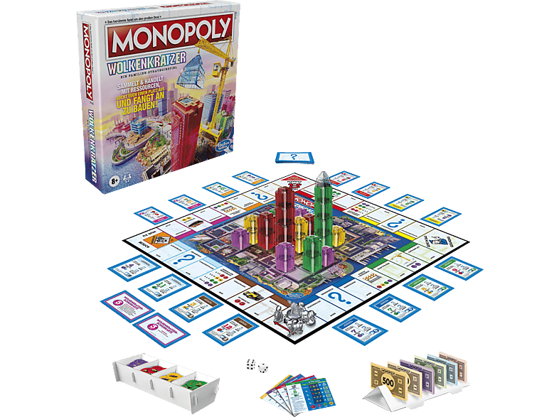 HASBRO GAMING MONOPOLY BUILDER Strategiespiel Mehrfarbig von HASBRO GAMING