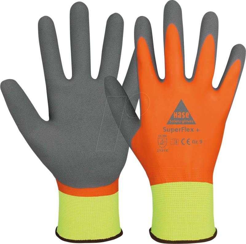HASE 508645 8 - Montagehandschuhe, Superflex Plus, Gr. 8 von HASE LEDERFABRIK