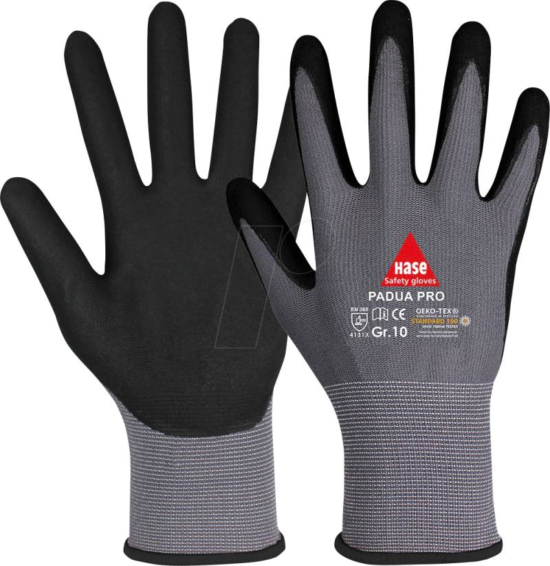 HASE 508690 7 - Sicherheitshandschuhe, Padua Pro, Gr. 7 von HASE LEDERFABRIK