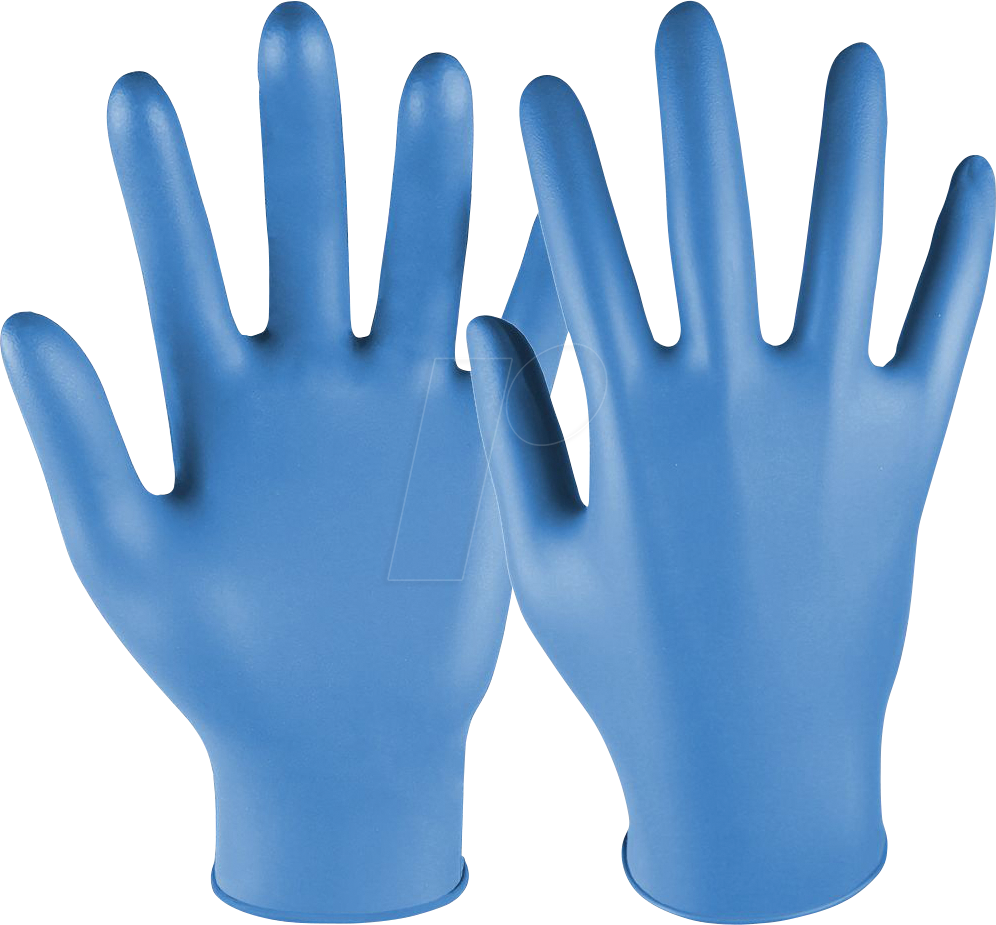 HASE 904600 XL - Einmalhandschuhe, Nitril, Gr. XL, 100 Stück von HASE LEDERFABRIK