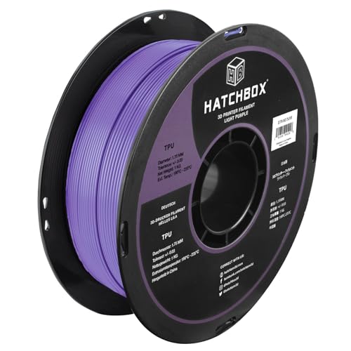 HATCHBOX TPU 3D Drucker Filament 1.75mm 1kg Spule Maßgenauigkeit +/- 0.03mm 3D Druck Filament HATCHBOX TPU 3D Drucker Filament 1.75mm 1kg Spule Maßgenauigkeit +/- 0.03mm 3D Druck Filament von HATCHBOX