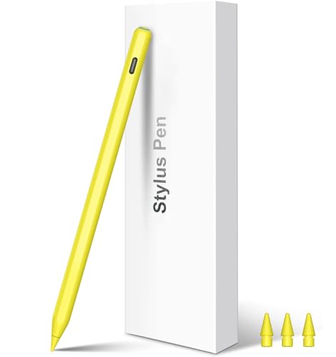 HATOKU Pencil 2. Generation für iPad, Magnetic Wireless Charging Stift für iPad mit Neigung & Palm Rejection, Pencil 2. Generation Kompatibel mit iPad Air 4/5, iPad Mini 6, iPad Pro 11"/12.9" von HATOKU