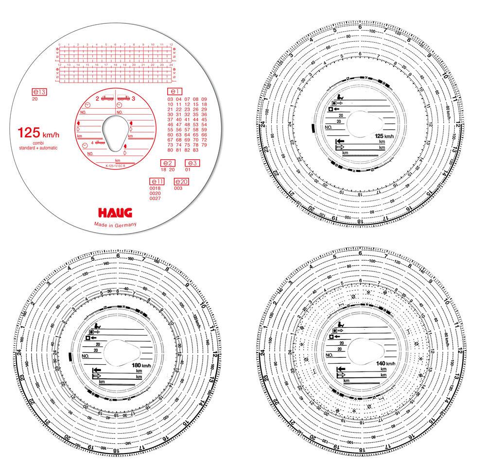 Tachoscheiben von HAUG