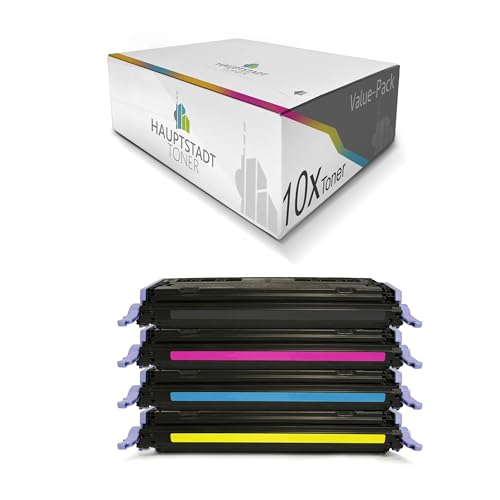 HAUPTSTADT TONER Toner 10x kompatibel für HP Color Laserjet 1600 2600 2605 ersetzt Q6000A-03A 124A HAUPTSTADT TONER Toner 10x kompatibel für HP Color Laserjet 1600 2600 2605 ersetzt Q6000A-03A 124A von HAUPTSTADT TONER