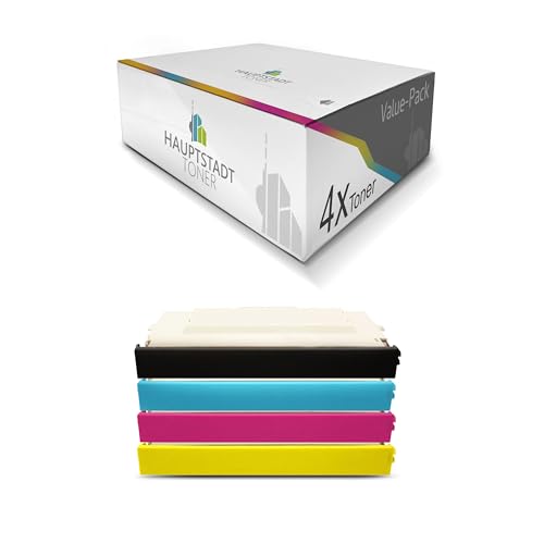 HAUPTSTADT TONER Toner 4X kompatibel für Brother HL2700C HL2700CN HL2700CNLT ersetzt TN-04 Black Cyan Magenta Yellow HAUPTSTADT TONER Toner 4X kompatibel für Brother HL2700C HL2700CN HL2700CNLT ersetzt TN-04 Black Cyan Magenta Yellow von HAUPTSTADT TONER