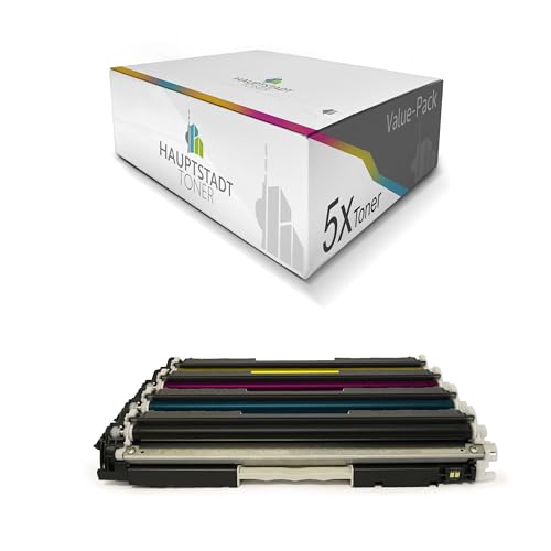HAUPTSTADT TONER Toner 5X kompatibel für HP Laserjet CP1021 CP1022 CP1023 CP1025 CP1026 CP1027 CP1028 ersetzt CE310A-13A 126A HAUPTSTADT TONER Toner 5X kompatibel für HP Laserjet CP1021 CP1022 CP1023 CP1025 CP1026 CP1027 CP1028 ersetzt CE310A-13A 126A von HAUPTSTADT TONER