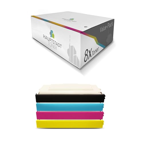HAUPTSTADT TONER Toner 8X kompatibel für Brother HL2700C HL2700CN HL2700CNLT ersetzt TN-04 Schwarz Blau Rot Gelb HAUPTSTADT TONER Toner 8X kompatibel für Brother HL2700C HL2700CN HL2700CNLT ersetzt TN-04 Schwarz Blau Rot Gelb von HAUPTSTADT TONER