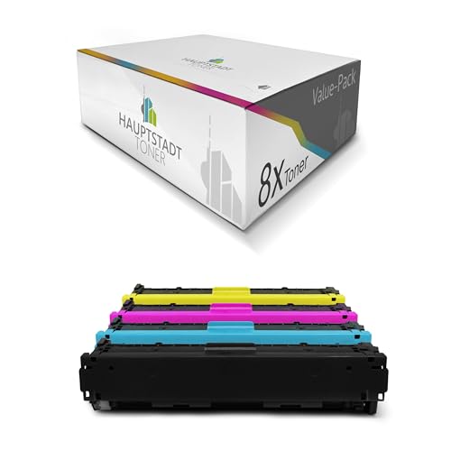 HAUPTSTADT TONER Toner 8X kompatibel für HP Laserjet Pro CP1521 CP1522 CP1523 CP1525 CP1526 CP1527 CP1528 ersetzt CE320A-23A 128A HAUPTSTADT TONER Toner 8X kompatibel für HP Laserjet Pro CP1521 CP1522 CP1523 CP1525 CP1526 CP1527 CP1528 ersetzt CE320A-23A 128A von HAUPTSTADT TONER