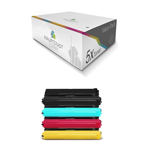 HAUPTSTADT TONER XXL Toner 5X kompatibel für Brother MFC-9970CDW ersetzt TN-328 TN328 Schwarz Blau Rot Gelb HAUPTSTADT TONER XXL Toner 5X kompatibel für Brother MFC-9970CDW ersetzt TN-328 TN328 Schwarz Blau Rot Gelb von HAUPTSTADT TONER