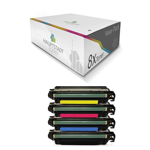 HAUPTSTADT TONER XXL kompatibler Toner 8X kompatibel für HP Color Laserjet CP3525 ersetzt CE250X-53A 504A 504X HAUPTSTADT TONER XXL kompatibler Toner 8X kompatibel für HP Color Laserjet CP3525 ersetzt CE250X-53A 504A 504X von HAUPTSTADT TONER